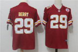 NFL Kanas City Chiefs #29 Berry Red Vapor Limited Jersey