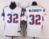 Nike New England Patriots #32 McCourty Elite White Jersey