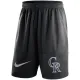 33Mens Colorado Rockies Nike Black Dry Fly Shorts