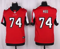 Nike Atlanta Falcons #74 Mbu Red Elite Jersey