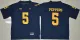 Jordan Brand Michigan Wolverines Jabrill Peppers 5 College Navy Blue Limited Jersey