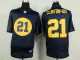 Nike Green Bay Packers #21 Clinton-Dix Blue Elite Jersey