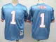 NFL Jerseys Houston Oilers-1-Warren Moon-blue throwback