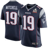 Malcolm Mitchell New England Patriots Nike Super Bowl LI Jersey Navy