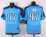 Nike Tennessee Titans #97 Klu Blue Elite Jersey