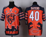 2015 New Chicago Bears #40 Sayers New Style Noble Fashion elite jersey