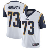 NFL Los Angele Rams #73 Robinson Vapor Limited White Jersey