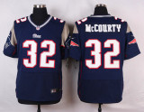 Nike New England Patriots #32 McCourty Elite Blue Jersey