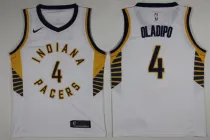 NBA Indiana Pacers #4 Oladipo White Nike Jersey