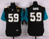 Nike Jacksonville Jaguars #59 Davis Black Elite Jersey