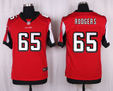 Nike Atlanta Falcons #65 Rodgers Red Elite Jersey