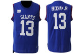 NFL New York Giants #13 Beckham JR Blue Limited Tank Top Jersey