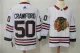 Adidas Chicago Blackhawks #50 Crawford White Jersey