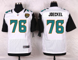 Nike Jacksonville Jaguars #76 Joeckel White Elite Jersey