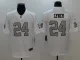 Nike Oakland Raiders #24 Marshawn Lynch White Vapor Limited Jersey
