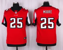 Nike Atlanta Falcons #25 Moore Red Elite Jersey