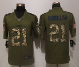 New Nike Detroit Lions 21 Abdullah Green Salute To Service Limited Jersey