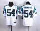 Nike Carolina Panthers #54 Thompson White Elite Jersey