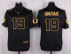 Mens Indianapolis Colts #19 Unitas Pro Line Black Gold Collection Jersey