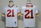 NFL Washington Redskins #21 Taylor Throwback White Jersey