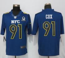 Nike Philadelphia Eagles 91 Cox Nike Navy 2017 Pro Bowl Limited Jersey