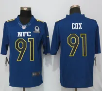 Nike Philadelphia Eagles 91 Cox Nike Navy 2017 Pro Bowl Limited Jersey