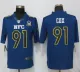 Nike Philadelphia Eagles 91 Cox Nike Navy 2017 Pro Bowl Limited Jersey