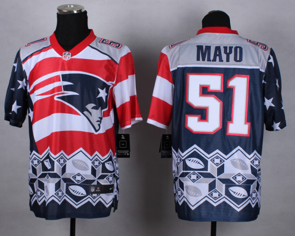 2015 New England Patriots #51 Mayo New Style Noble Fashion elite jersey