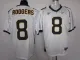 california golden bears #8 aaron rodgers white color jersey