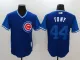 MLB Chicago Cubs #44 Tony All Rise D.Blue Pullover New Jersey