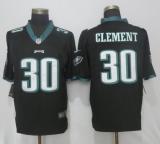 Nike Philadelphia Eagles #30 Clement Black Vapor Untouchable Limited Jersey