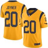 NFL Los Angeles Rams #20 Joyner Yellow Vapor Limited Jersey