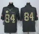 New Pittsburgh Steelers 84 Brown Anthracite Salute To Service Limited Jersey