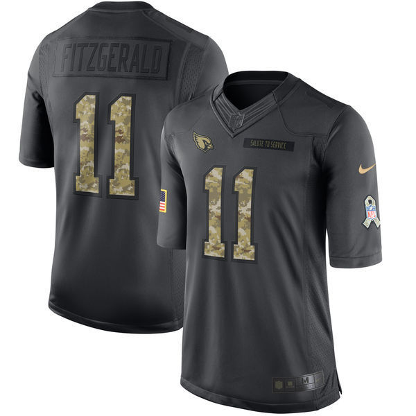 Nike Arizona Cardinals #11 Fitzgerald Salute To Service Limited Jersey