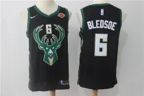 Nike NBA Milwaukee Bucks #6 Bledsoe Black Jersey