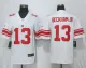 Nike New York Giants #13 Beckham JR White Color Vapor Untouchable Limited Jersey