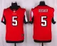 Nike Atlanta Falcons #5 Bosher Red Elite Jersey