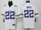 NEW Nike Minnesota Vikings 22 Smith White 2017 Vapor Untouchable Limited Jersey