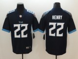 NFL Tennessee Titans 22 Henry Navy Vapor Limited Jersey