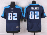 Nike Tennessee Titans #82 Walker D.Blue Elite Jersey