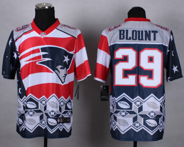 2015 New England Patriots #29 Blount New Style Noble Fashion elite jersey