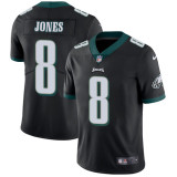 Mens Nike Philadelphia Eagles #8 Jones Black Elite Jersey