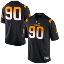 Arizona State Sun Devils Will Sutton #90 Black Jersey