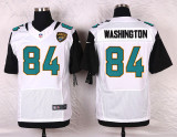 Nike Jacksonville Jaguars #84 Washington White Elite Jersey