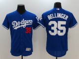 MLB Los Angeles Dodgers #35 Bellinger Blue Elite Jersey