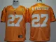 Adidas Tennessee Volunteers Arian Foster 27 Yellow SEC Patch College Football Jersey