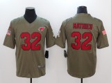 Mens Arizona Cardinals #32 Mathieu Olive Salute to Service Limited Jersey