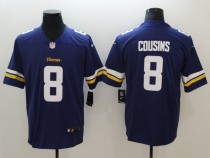 NFL Minnesota Vikings #8 Cousins Purple Vapor Limited Jersey