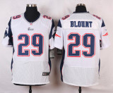 Nike New England Patriots #29 Blount Elite White Jersey