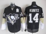 NHL Pittsburgh Penguins Kunitz #14 Black jersey